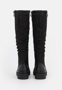 Marco Tozzi Platform boots - black antic