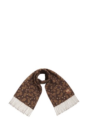 ACORN JACQUARD - Scarf - caramel chocolate