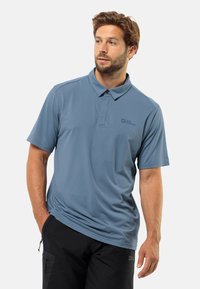 Jack Wolfskin DELGAMI - Poloshirt - blue