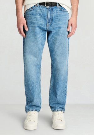 LUNGO  UNITA - Jeans a sigaretta - blu denim medio