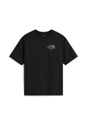 Vans, DIRT TRIP. - T-shirt con stampa - black
