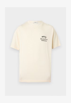 Replay, CHEST PRINT - Μπλουζάκι με στάμπα - off-white