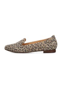 LIES - Instappers - brown with animal print