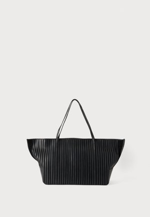 ST. AGNI, LARGE LINEA STITCH BATEAU TOTE - Τσάντα Tote - black