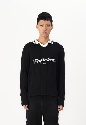 Jack & Jones JCOWINTER STYD - Ilgarankovis viršutinės dalies drabužis - black