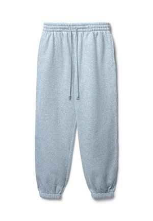 GINNICI BASIC CON ELASTICO - Pantaloni sportivi - grigio medio melange