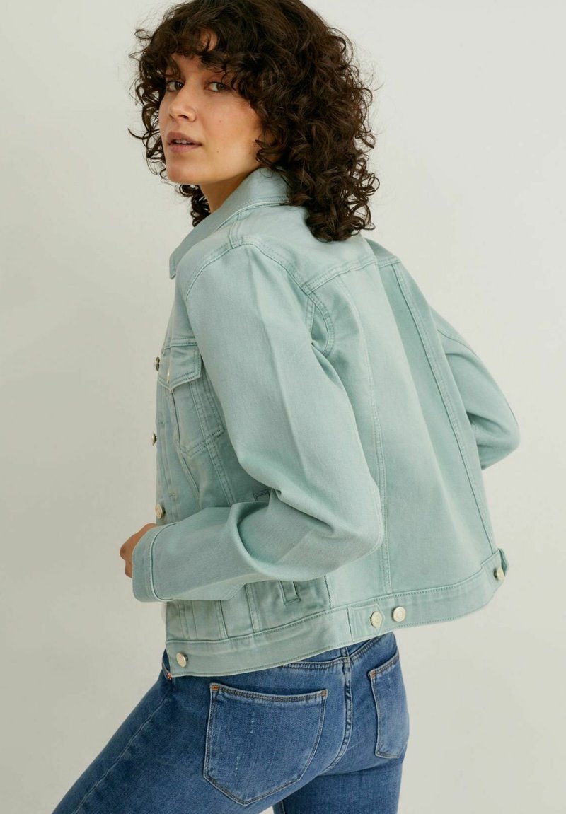 Damen Leichte Jacken | C&A Leichte Jacke green/grün - EO69088 Damen Leichte Jacken | C&A Leichte Jacke green/grün - EO69088