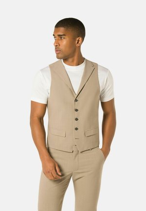SALVI - Gilet - beige