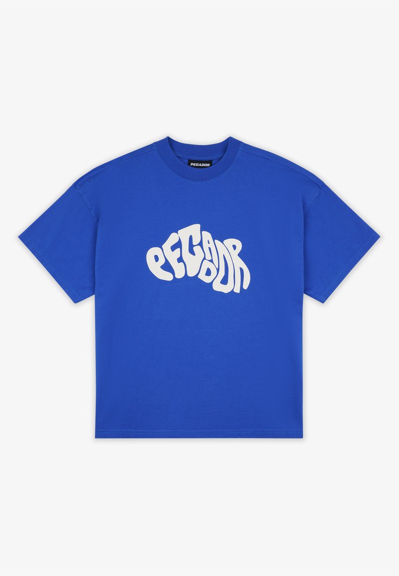 Pegador T-shirt print blauw Pegador T-shirt print blauw