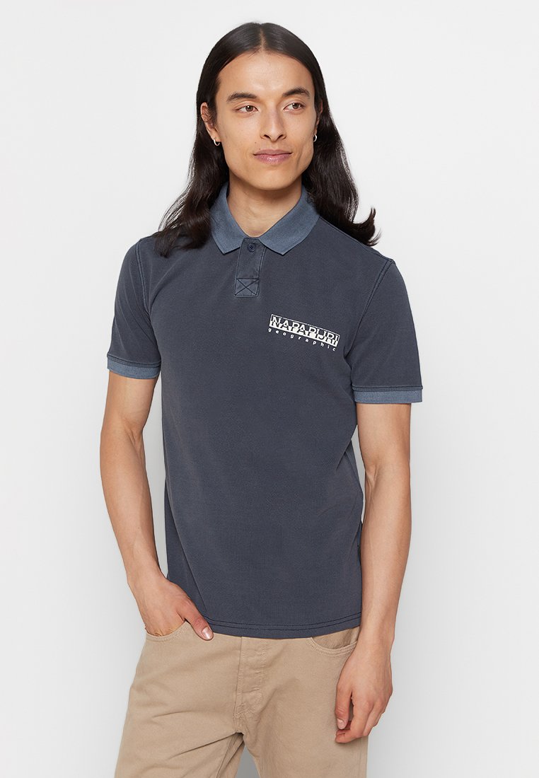 Napapijri Poloshirt blauwgrijs Napapijri Poloshirt blauwgrijs