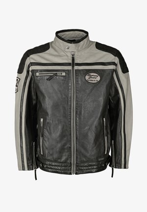 Mustang, Læderjakker - black grey