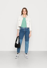 ONLY S/S SOLID NOOS PTM - T-shirt básica - creme de menthe