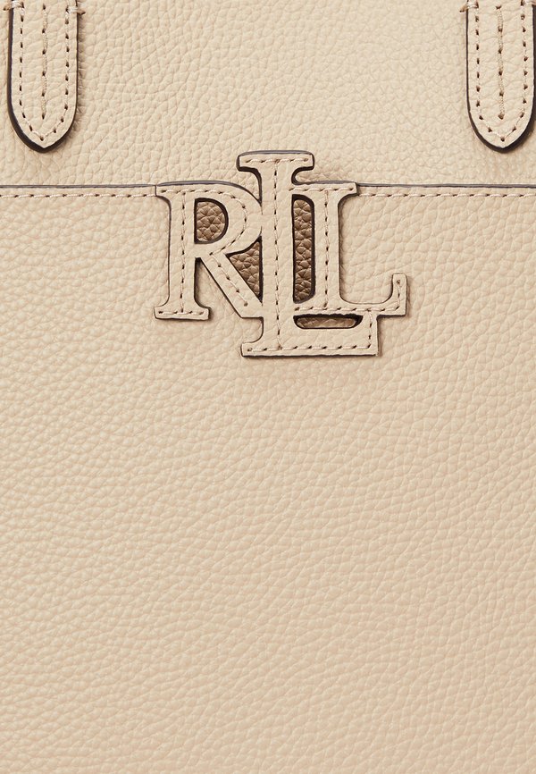 PEBBLED LEATHER SMALL CAMERYN TOTE BAG - Handbag - sand dune4