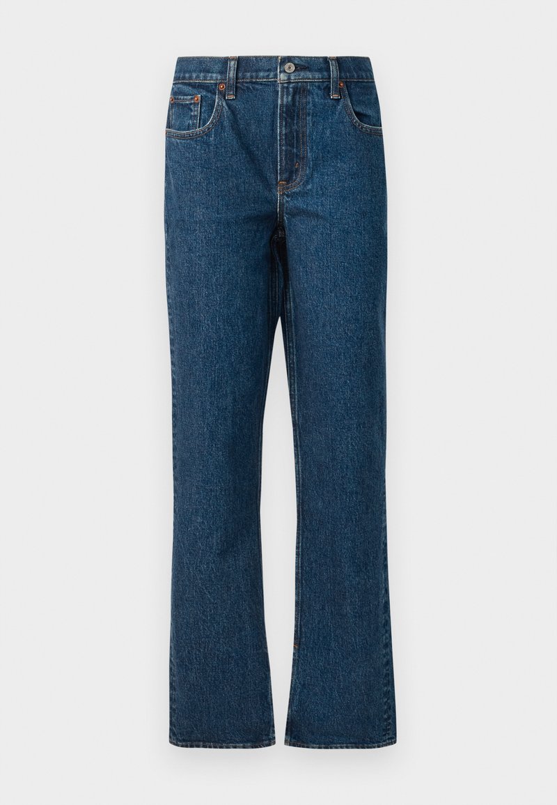 Abercrombie & Fitch Straight leg jeans blauw denim/bluedenim Abercrombie & Fitch Straight leg jeans blauw denim/bluedenim
