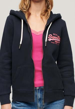 Felpa con zip - blue