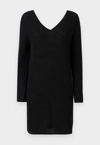 ONLMELTON LIFE HIGH LOW DRESS - Robe pull - black