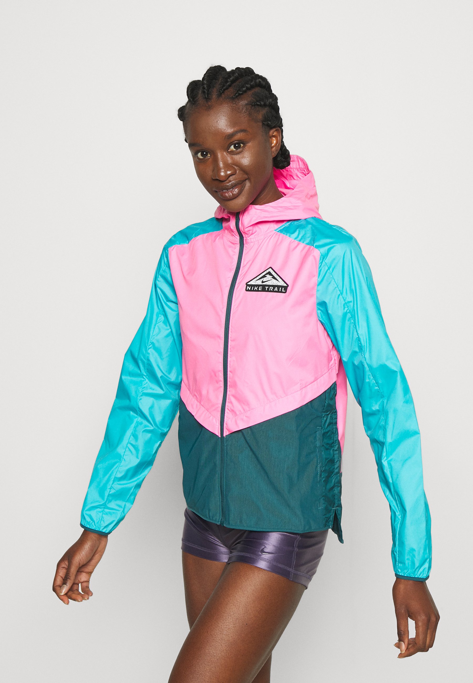 turquoise nike jacket