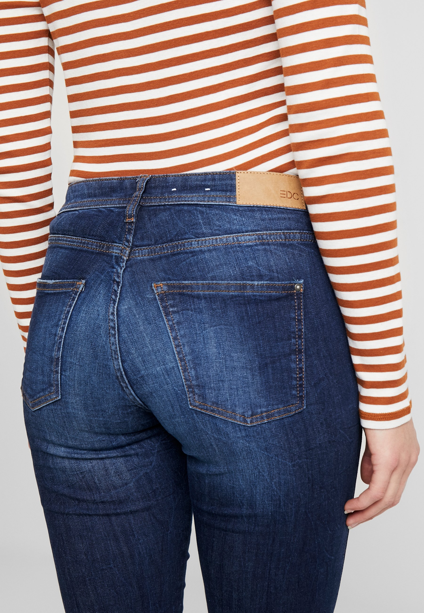 edc by Esprit Jeans Skinny Fit blue dark wash Zalando.no edc by Esprit Jeans Skinny Fit - blue dark wash