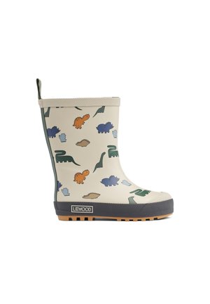 MASON THERMO RAINBOOT UNISEX - Velingtonai - dinosaurs / mist