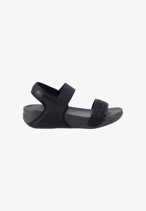KESLEM, SANDALIAS KESLEM, MUJER - Sandalias de cuña - black