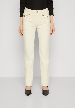 LETIZIA - Straight leg -farkut - pale pearl/multi