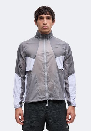 New Balance, REFLECTIVE RC JACKET - Windbreaker - off-line grey