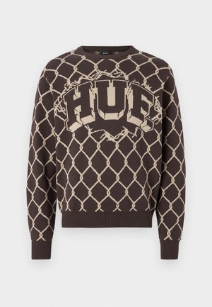 BREAKTHROUGH CREW NECK SWEATER UNISEX - Strikkegenser - bison