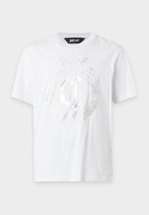 Just Cavalli, CROWN - T-shirts print - white