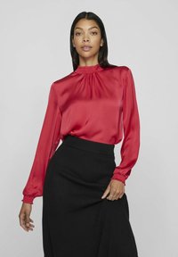 VILA MIT LANGEN ÄRMELN - Palaidinė - viva magenta