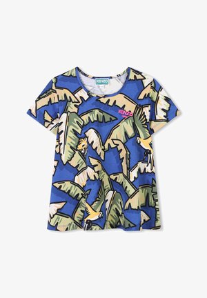 KENZO kids, SHORT-SLEEVED - T-shirt imprimé - wave blue