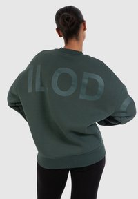 Smilodox UNISEX BRAIL SOLID - Sudadera - grün