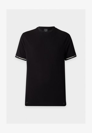 Armani Exchange, EXTRA SLIM - T-shirt basique - black
