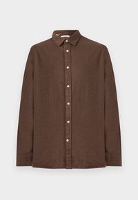SLHREGNOAH BRUSHED TWIST - Chemise - demitasse/morel