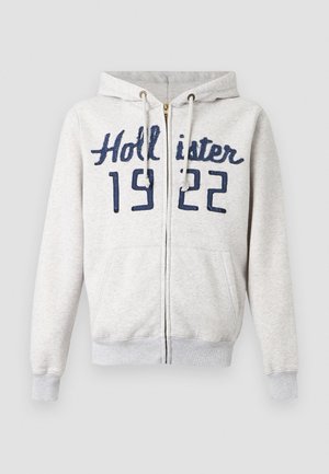 Hollister Co., Φούτερ με φερμουάρ - grey