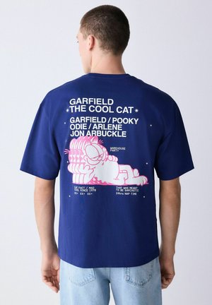 LICENCE - Nyomott mintás póló - blue garfield