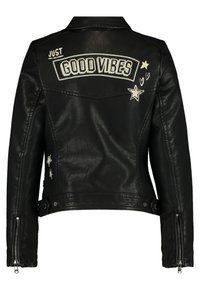 America Today Keinonahkatakki - black