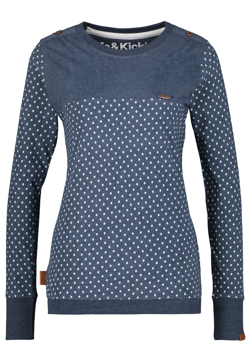 alife & kickin Longsleeve blauw gemêleerd alife & kickin Longsleeve blauw gemêleerd