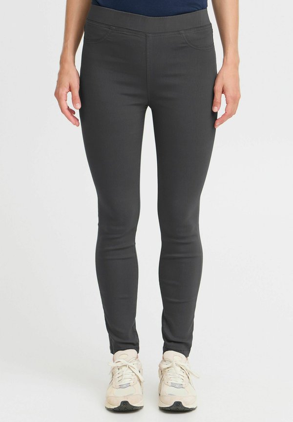 OXKEILY SLIM FIT - Jeggings - ebony