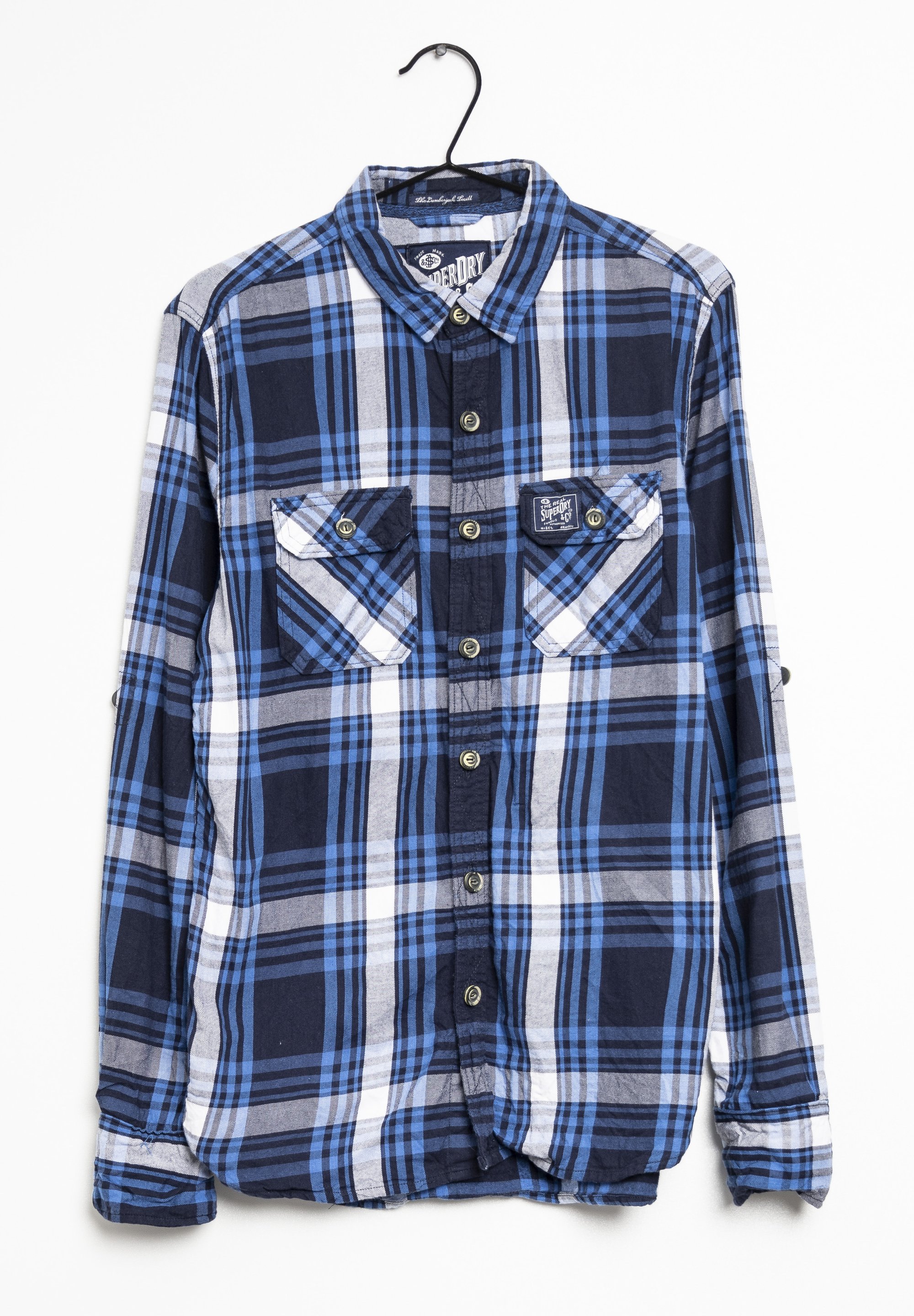 Superdry Co Camicia blue/blu (Second hand)
