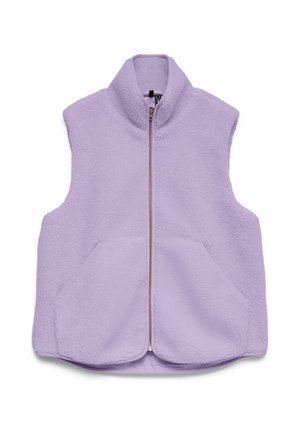 Vero Moda, TEDDYFELL WESTE VMJOSEFINE WESTE - Veste sans manches - pastel lilac
