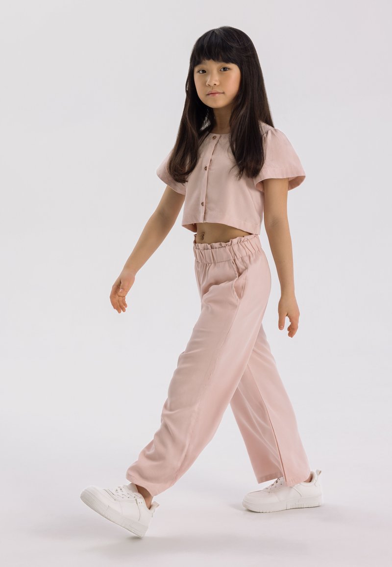 MINOTI - FRILL SLEEVE WIDE LEG SET - Blouse - pink, Enlarge