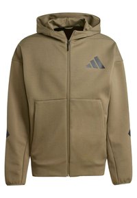 Z.N.E. - Felpa con zip - olive strata