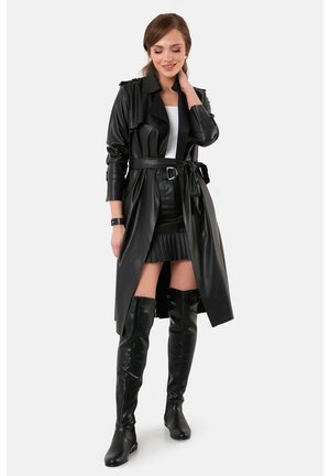 Trenchcoat - black
