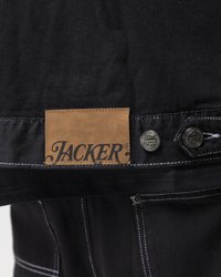 Jacker INFERNO JACKET UNISEX - Farkkutakki - black