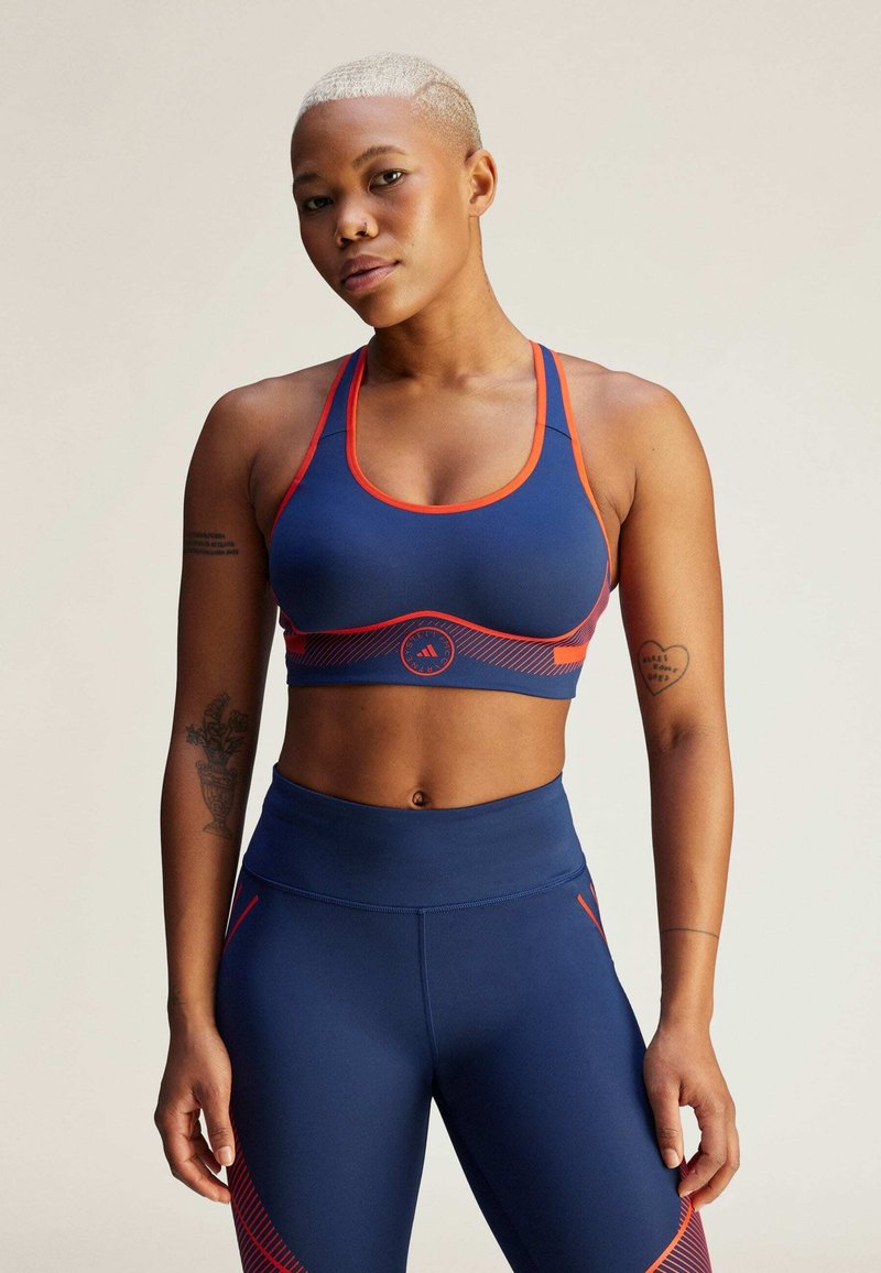 adidas by Stella McCartney TRUEPACE HIGH SUPPORT SPORTS - Sport-BH mit starker Stützkraft - team navy blue