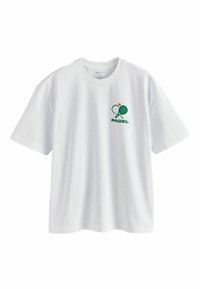 Unselected, white padel