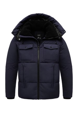 MIT KAPUZE WARM GEFÜTTERT - Winter jacket - navy