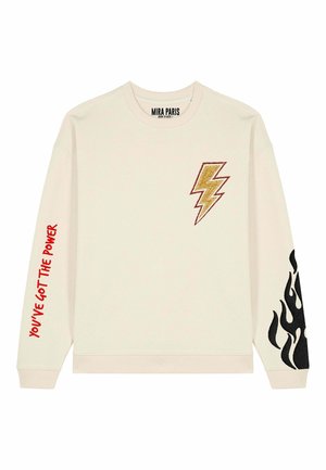 YOU GOT THE POWER EMBROIDERY UNISEX  - Sweater - off-white