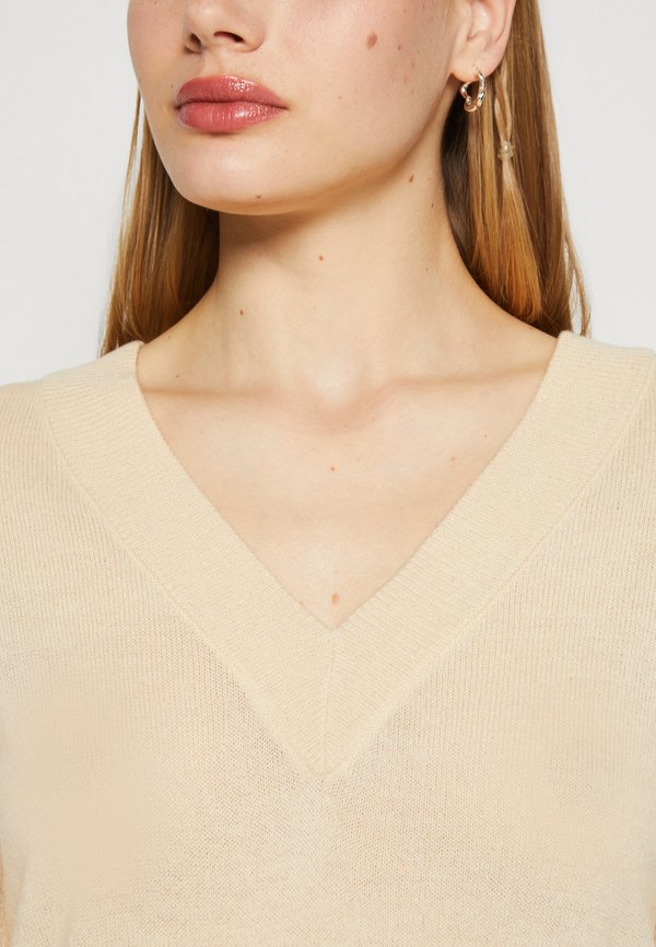 JDYLAURA V NECK DRESS - Jumper dress - tapioca4