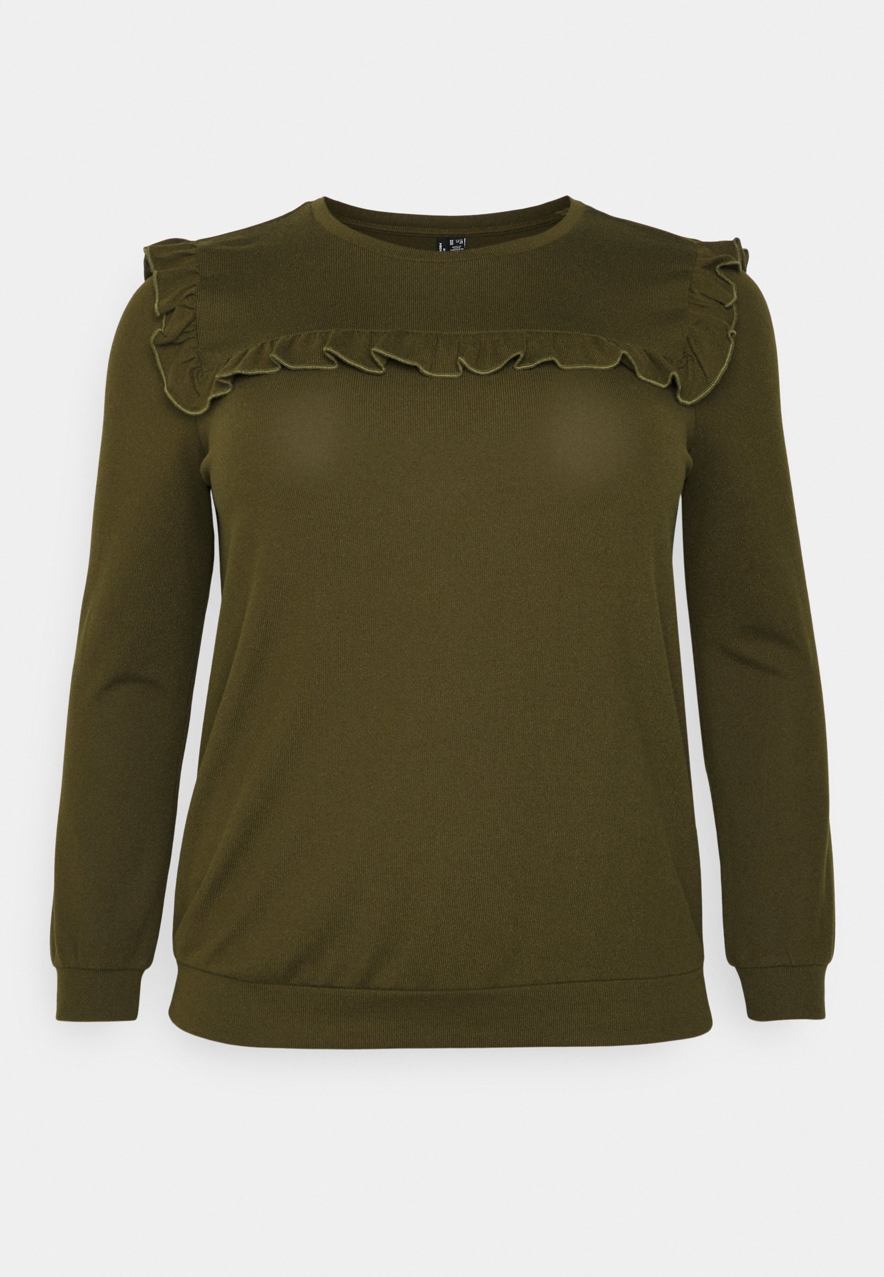 Vero Moda Curve VMNILLE O NECK FRILL 